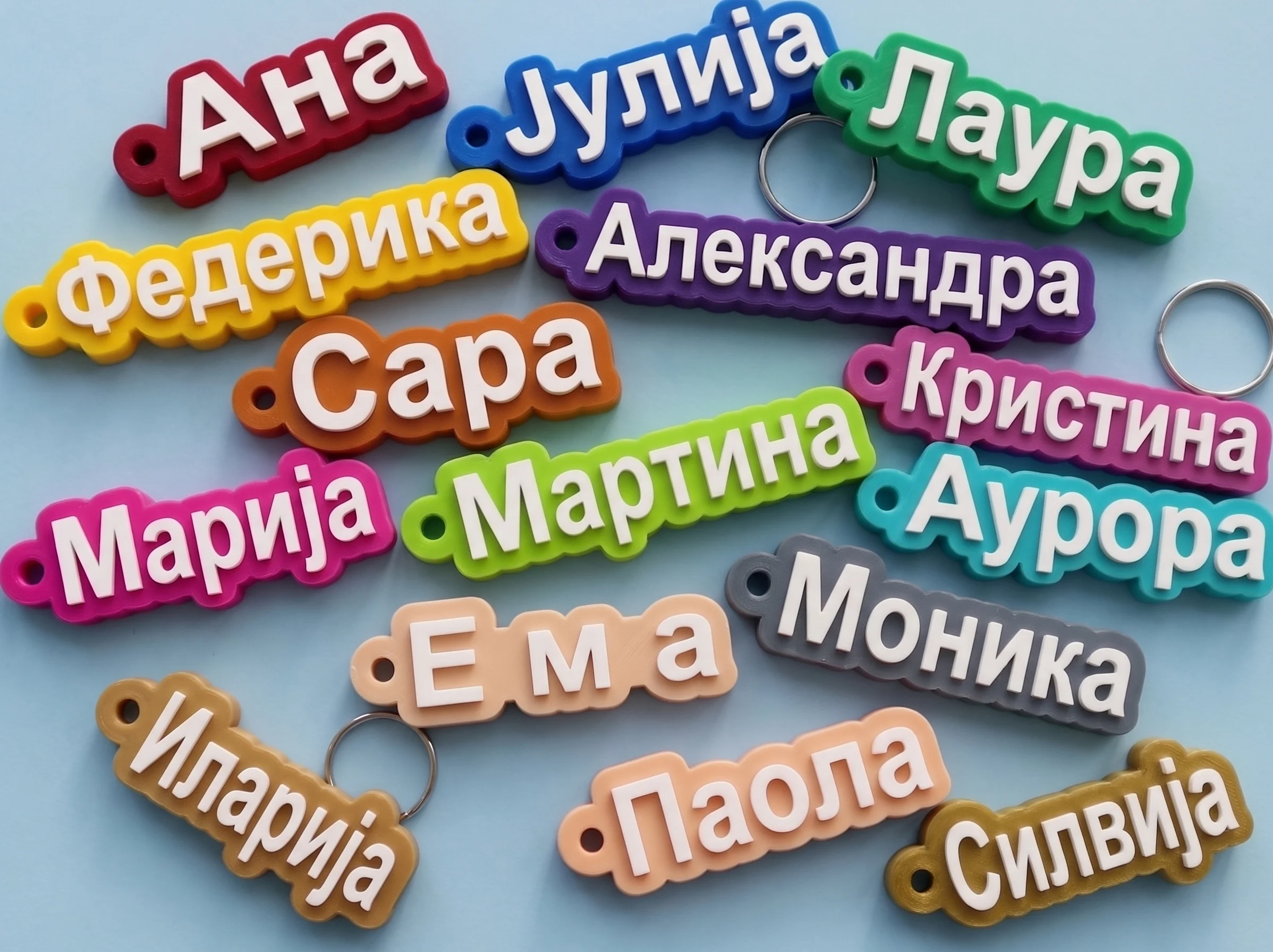 Приврзок — името или кратка порака — персонализиран подарок од InnoGift.mk